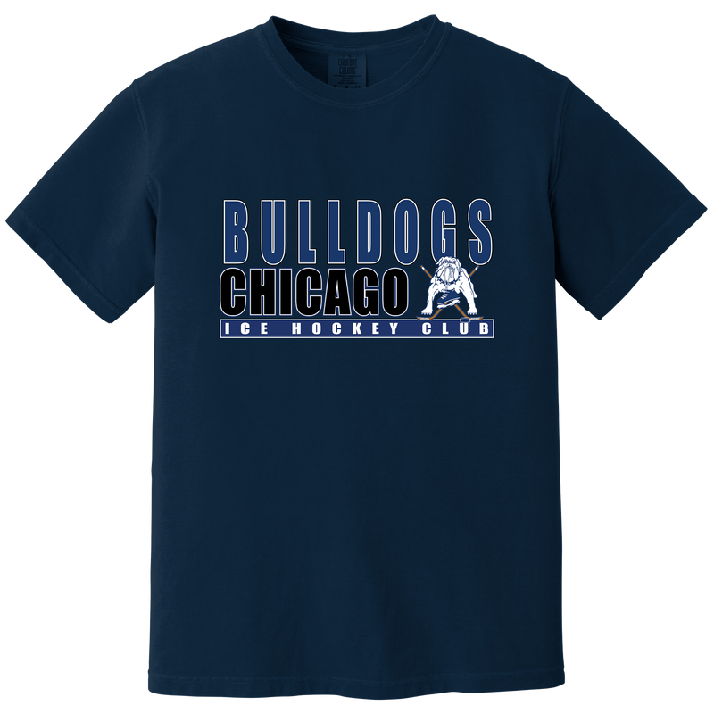 Chicago Bulldogs Heavyweight Ring Spun Tee