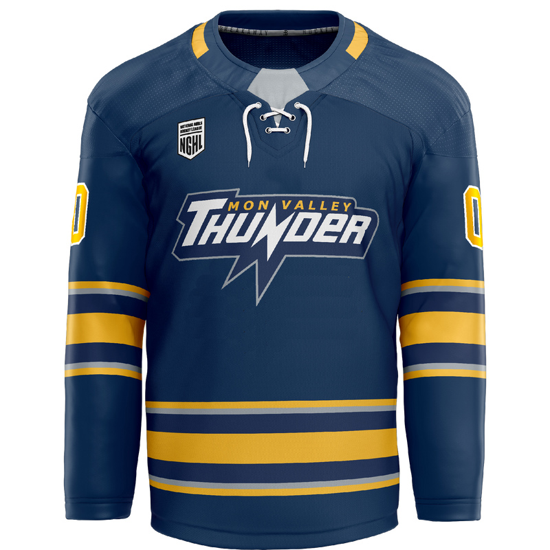 Mon Valley Thunder Girls 19U Adult Goalie Hybrid Jersey