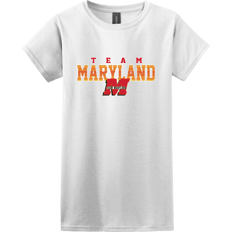 Team Maryland Softstyle Ladies' T-Shirt