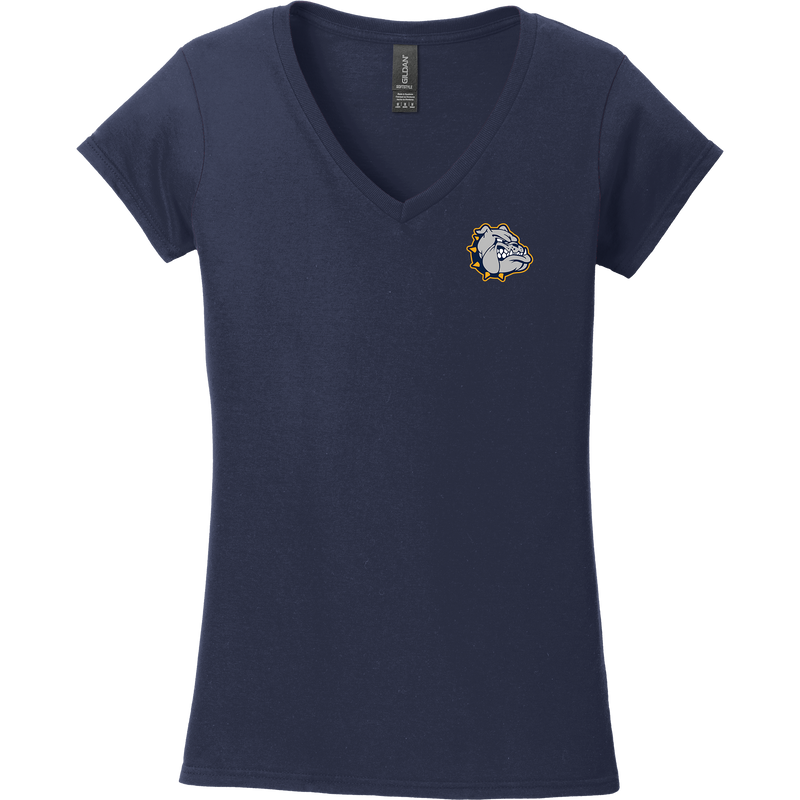 Chelsea Bulldogs Softstyle Ladies Fit V-Neck T-Shirt