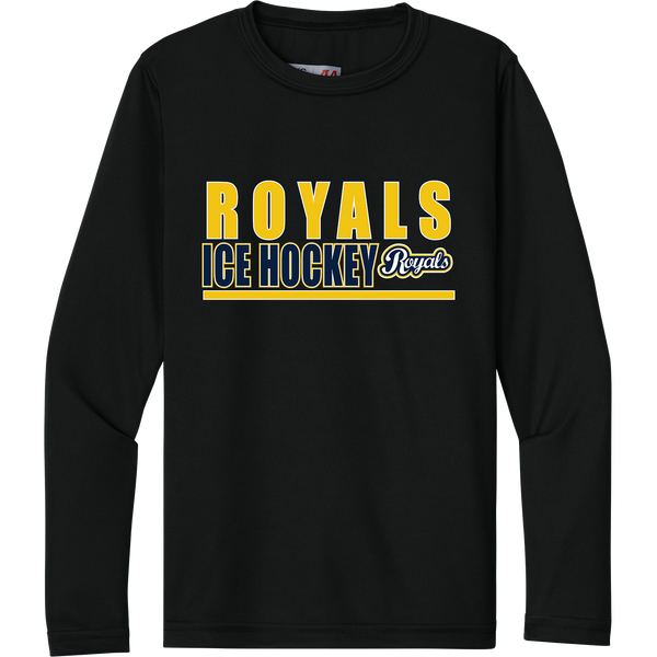 Royals Hockey Club Youth Cooling Performance Long Sleeve Tee