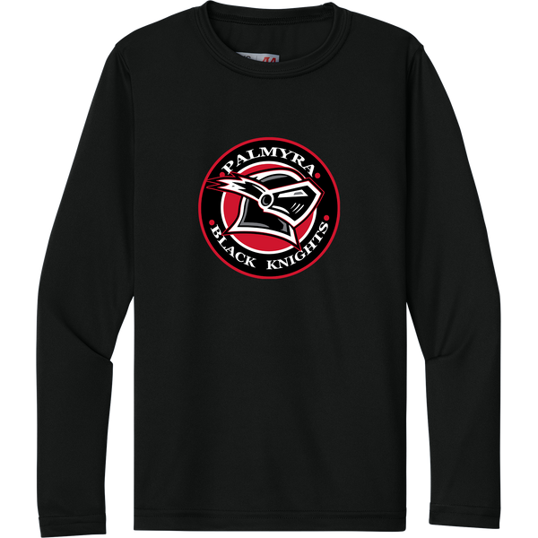 Palmyra Black Knights Youth Cooling Performance Long Sleeve Tee