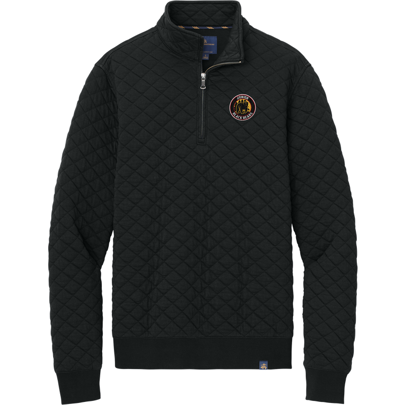 MD Jr. Black Bears Brooks Brothers Diamond Quilt 1/4-Zip