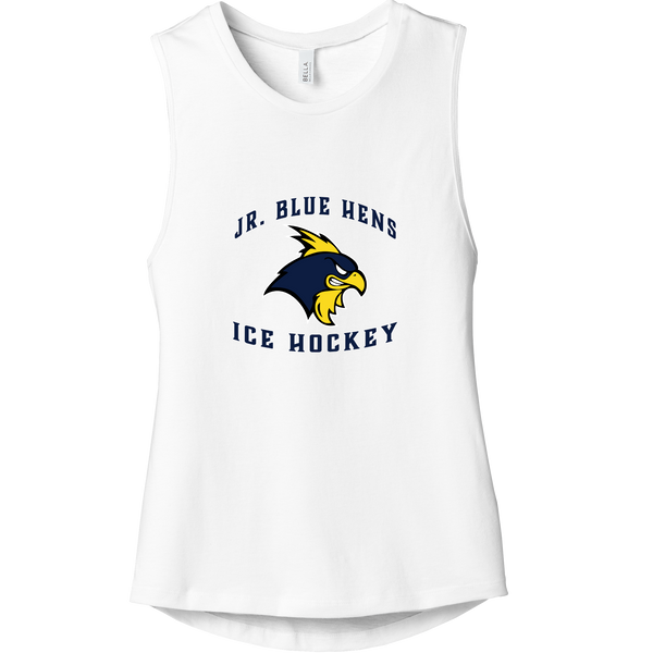 Delaware Jr. Blue Hens Womens Jersey Muscle Tank