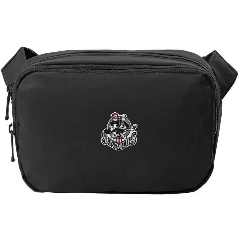 Grundy Senators Matte Dual-Compartment Crossbody