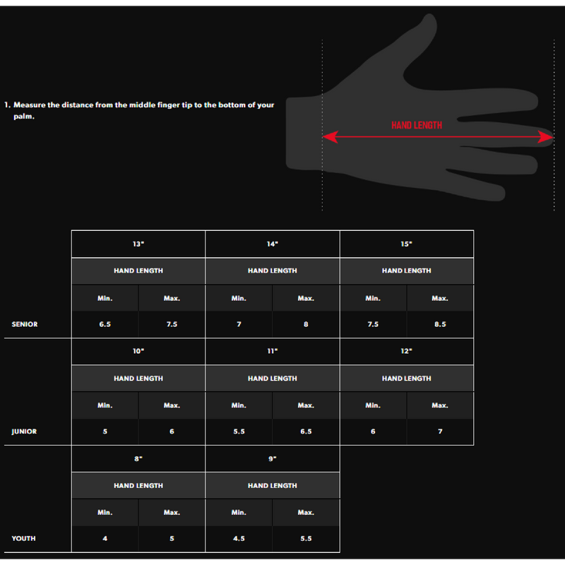 South Pittsburgh Rebellion CCM 85C Custom Gloves Senior