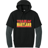 Team Maryland Tough Fleece Layered Hoodie