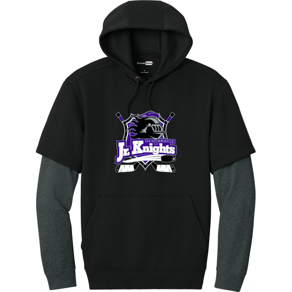 Old Bridge Jr. Knights Tough Fleece Layered Hoodie