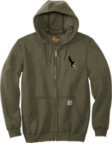 Wilmington Nighthawks Carhartt Midweight Hooded Zip-Front Sweatshirt
