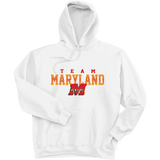 Team Maryland Ultimate Cotton - Pullover Hooded Sweatshirt