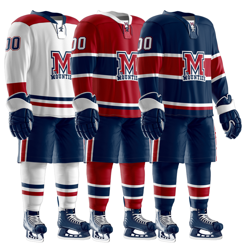 Jr. Mounties Goalie Uniform Package