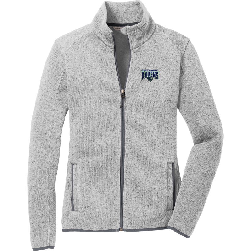 Kensington Valley Ravens Ladies Sweater Fleece Jacket