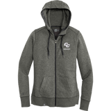 Curry College New Era Ladies French Terry Full-Zip Hoodie