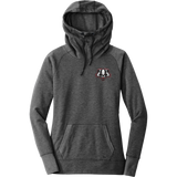 Scary Badgers New Era Ladies Tri-Blend Fleece Pullover Hoodie