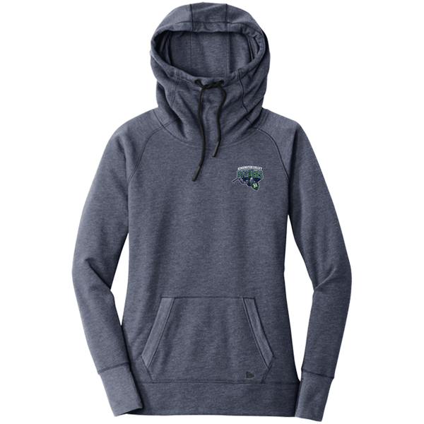 Kensington Valley Raiders New Era Ladies Tri-Blend Fleece Pullover Hoodie