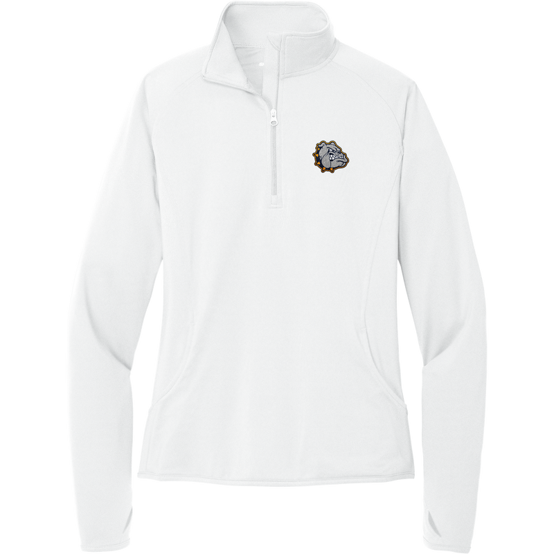 Chelsea Bulldogs Ladies Sport-Wick Stretch 1/4-Zip Pullover