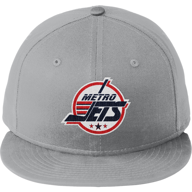 Metro Jets New Era Flat Bill Snapback Cap