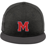 Mount St. Charles New Era Shadow Heather Striped Flat Bill Snapback Cap