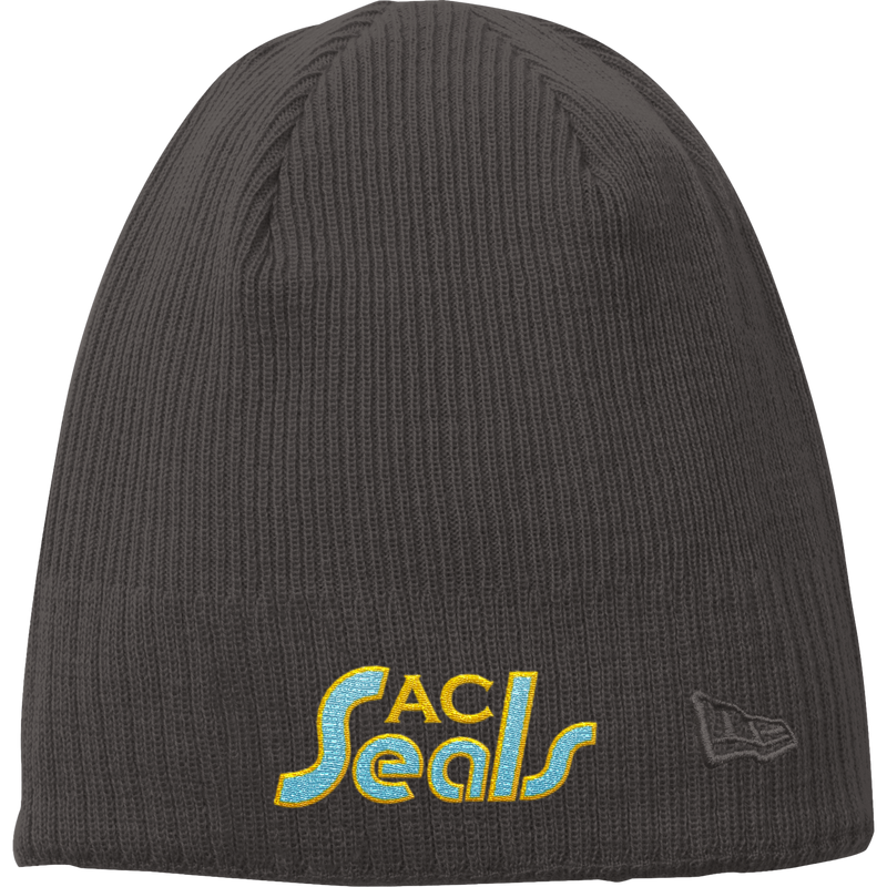 Atlantic City Seals New Era Knit Beanie