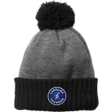 Carolina Thunder New Era Colorblock Cuffed Beanie