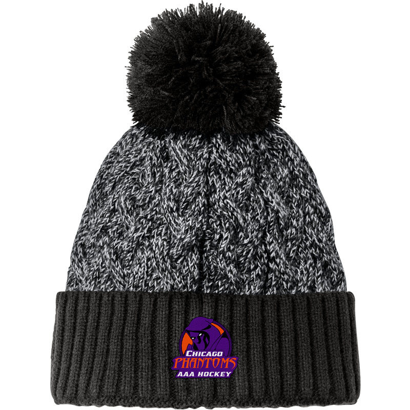 Chicago Phantoms New Era Marled Knit Pom Beanie