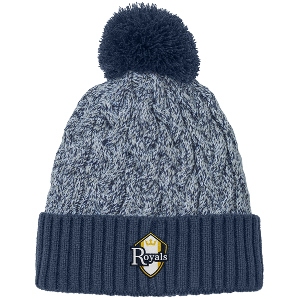 Royals Hockey Club New Era Marled Knit Pom Beanie