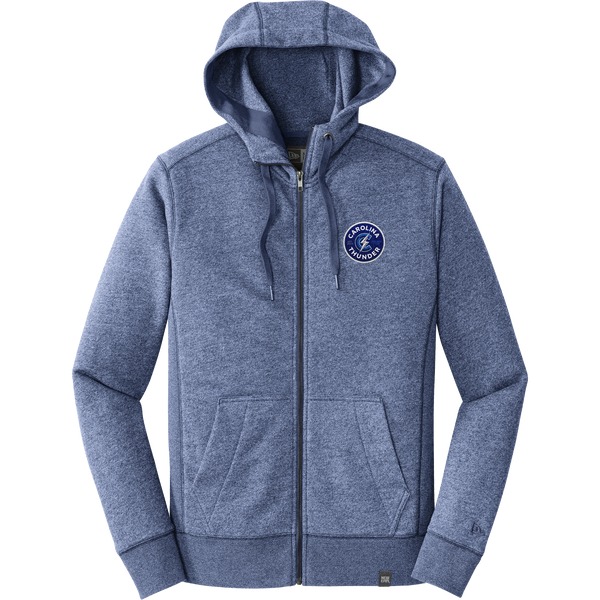 Carolina Thunder New Era French Terry Full-Zip Hoodie