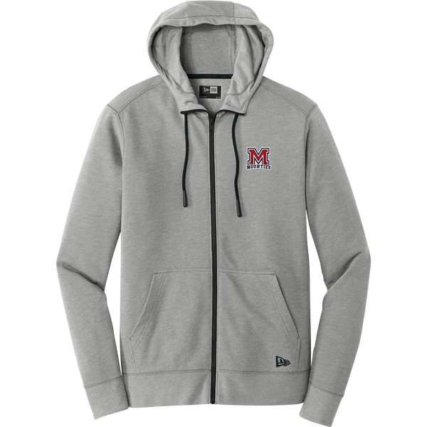 Jr. Mounties New Era Tri-Blend Fleece Full-Zip Hoodie