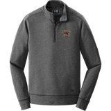 Biggby Bombers New Era Tri-Blend Fleece 1/4-Zip Pullover