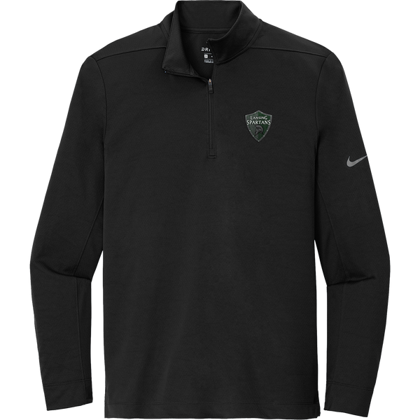 Lansing Spartans Nike Dry 1/2-Zip Cover-Up