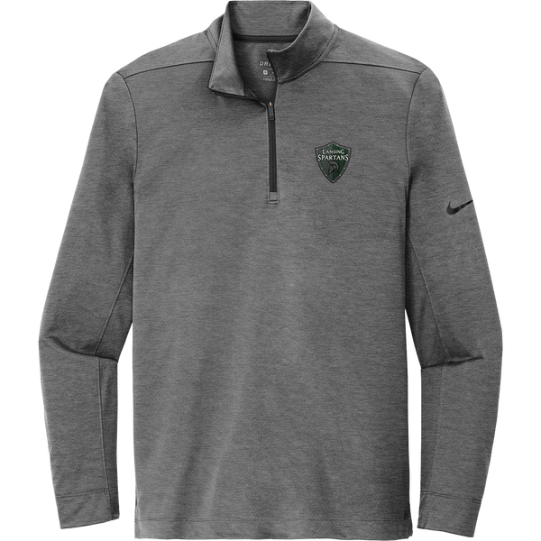 Lansing Spartans Nike Dry 1/2-Zip Cover-Up