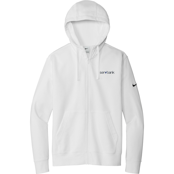 Servbank Nike Club Fleece Sleeve Swoosh Full-Zip Hoodie