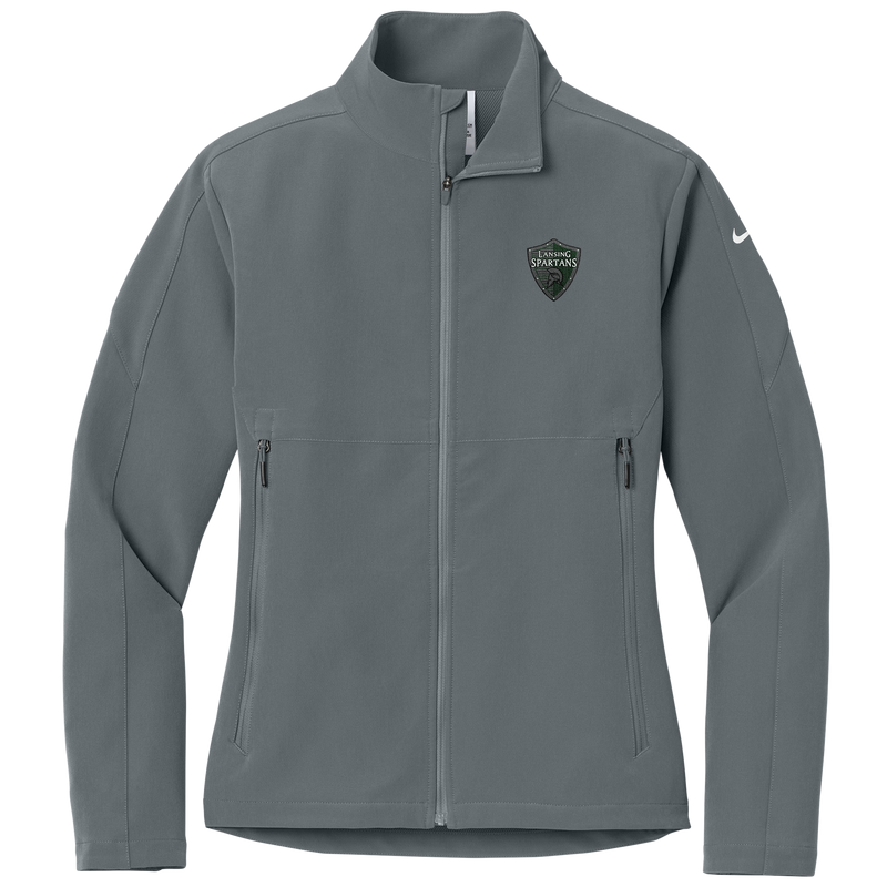 Lansing Spartans Nike Women's Full-Zip Soft Shell Jacket