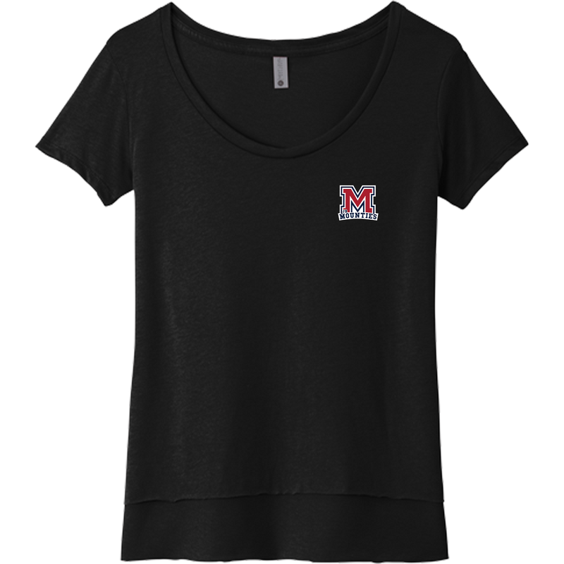 Jr. Mounties Womens Festival Scoop Neck Tee