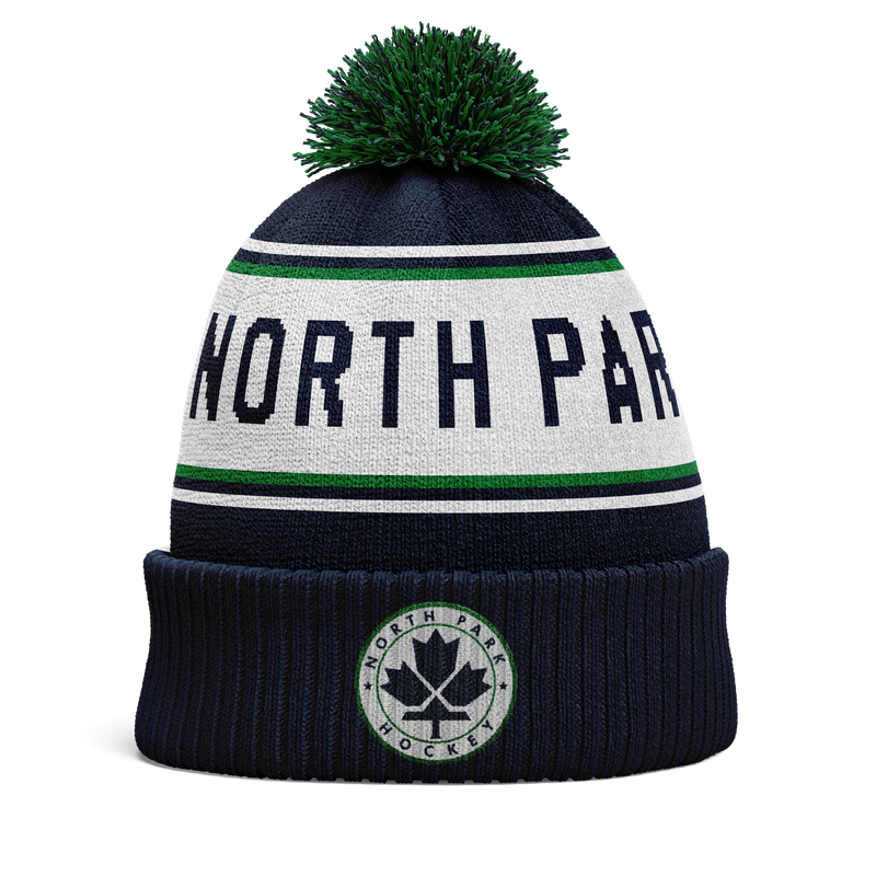 North Park Hockey Custom Knit Hat