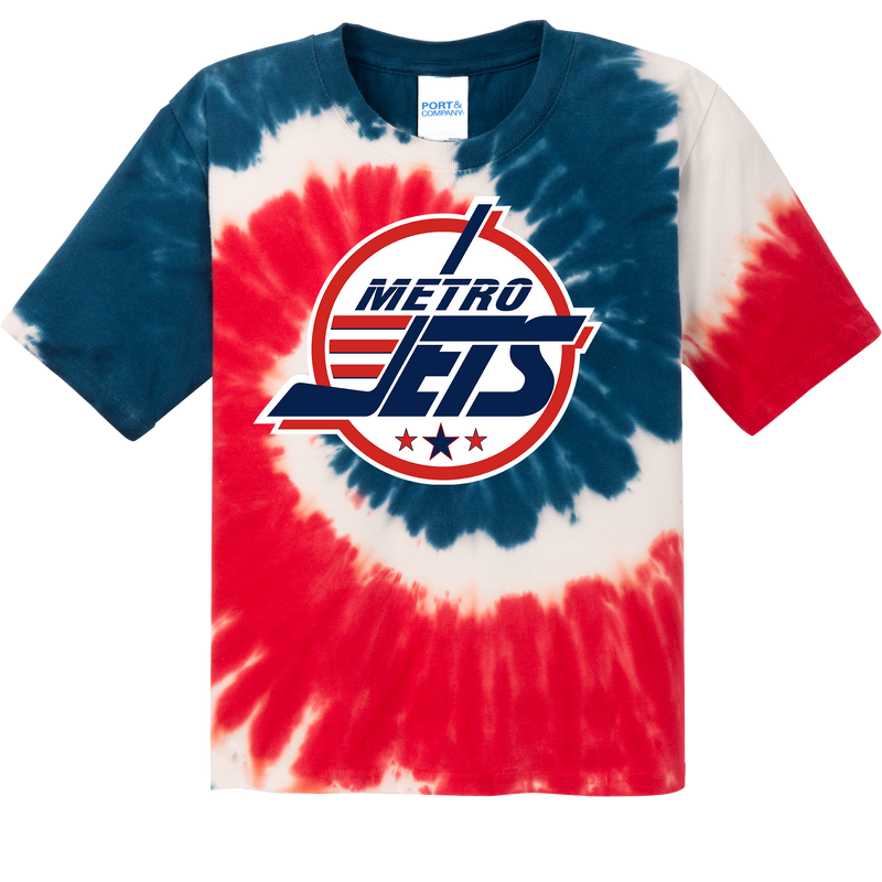 Metro Jets Youth Tie-Dye Tee