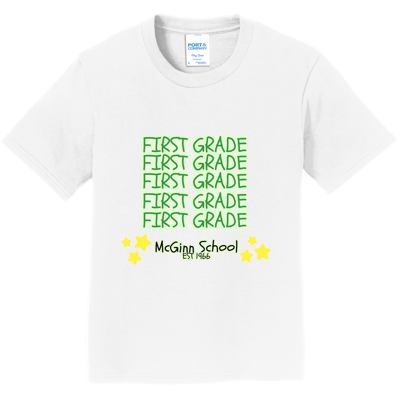 McGinn Elementary Youth '1st Grade' Fan Favorite Tee