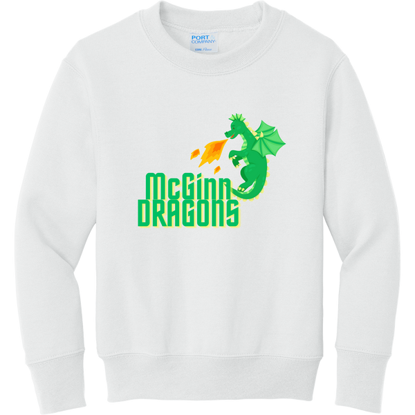 McGinn Elementary Youth 'Dragon' Core Fleece Crewneck Sweatshirt