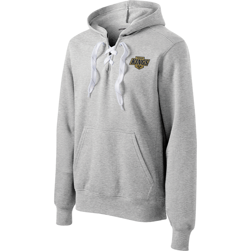 Skylands Kings Lace Up Pullover Hooded Sweatshirt